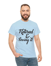 Retirement (Front and Back) with Retirement Poem - Unisex Heavy Cotton Tee